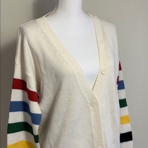 Joie - Colorful striped cardigan